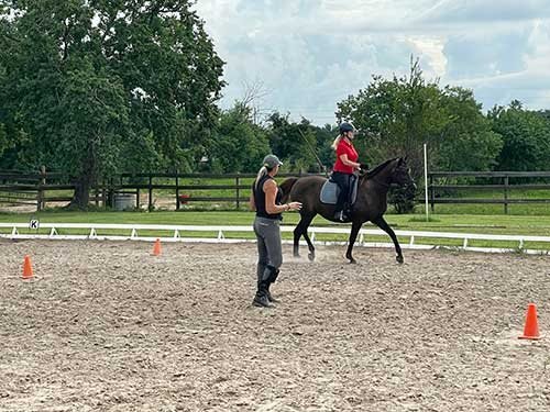 Sonesta Farms Gina teaching client